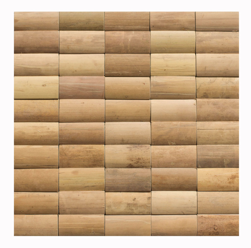 - Bambus - Mosaikfliesen - Wandpaneele - Holz-Verblender - Bamboo Mosaic -
